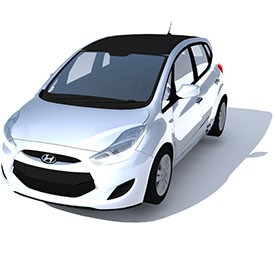 Hyundai i20 3D Object | FREE Artlantis Objects Download